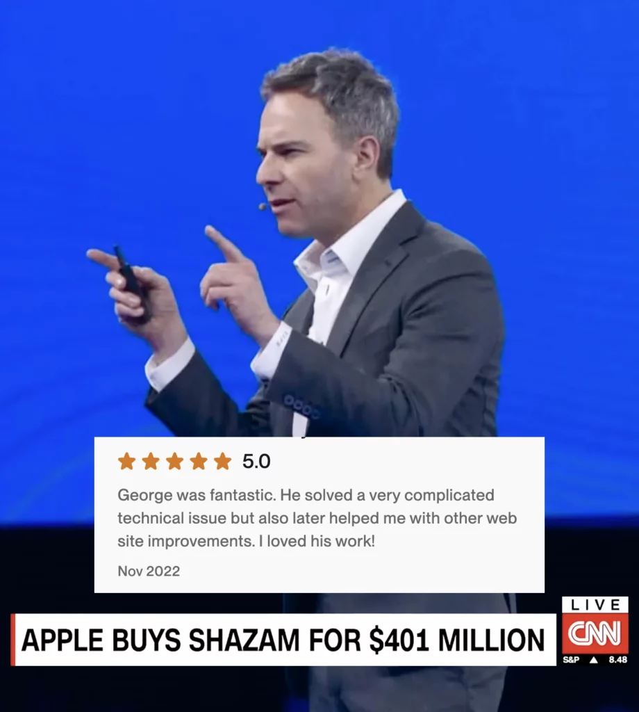 Testimonial by George at Shazam